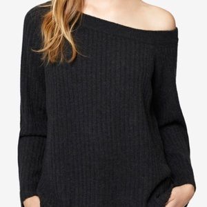 Off the shoulder sweater